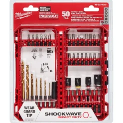 Milwaukee SHOCKWAVE Impact Duty Drill & Drive Set- 50 Piece 48-32-4013