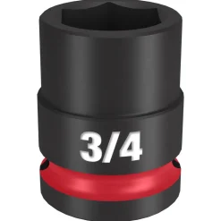 Milwaukee Shockwave Impact Duty 1/2" Drive 3/4" Standard 6 Point Socket 49-66-6206