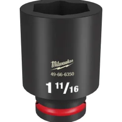 Milwaukee Shockwave Impact Duty 3/4" Drive 1-11/16" Deep 6 Point Socket 49-66-6350