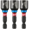 Milwaukee SHOCKWAVE Impact Duty 3/8" x 1-7/8" Magnetic Nut Driver 3PK 49-66-4525