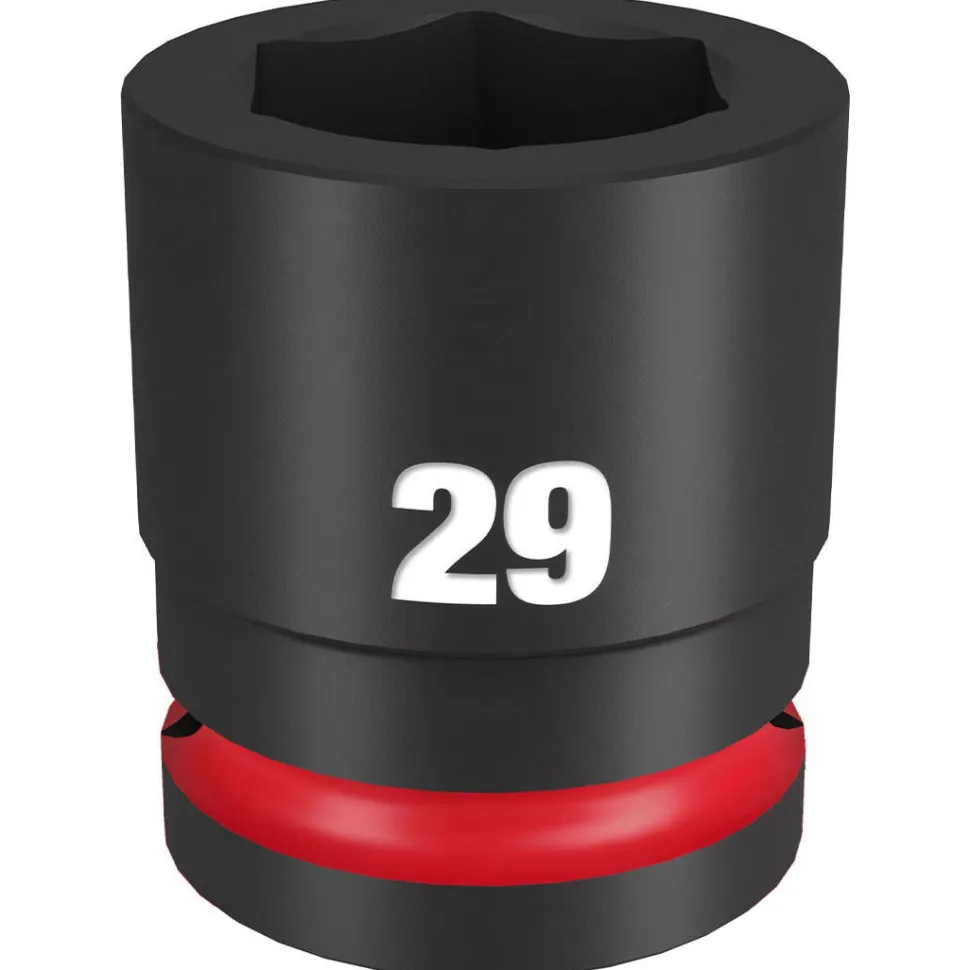 Milwaukee Shockwave Impact Duty 3/4" Drive 29mm Standard 6 Point Socket 49-66-6367