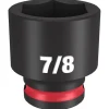Milwaukee Shockwave Impact Duty 3/8'' Drive 7/8" Standard 6 Point Socket 49-66-6112