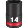Milwaukee Shockwave Impact Duty 3/8'' Drive 14mm Standard 6 Point Socket 49-66-6138