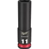 Milwaukee Shockwave Impact Duty 3/8'' Drive 11mm Deep 6 Point Socket 49-66-6153