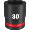 Milwaukee Shockwave Impact Duty 3/4" Drive 30mm Standard 6 Point Socket 49-66-6368
