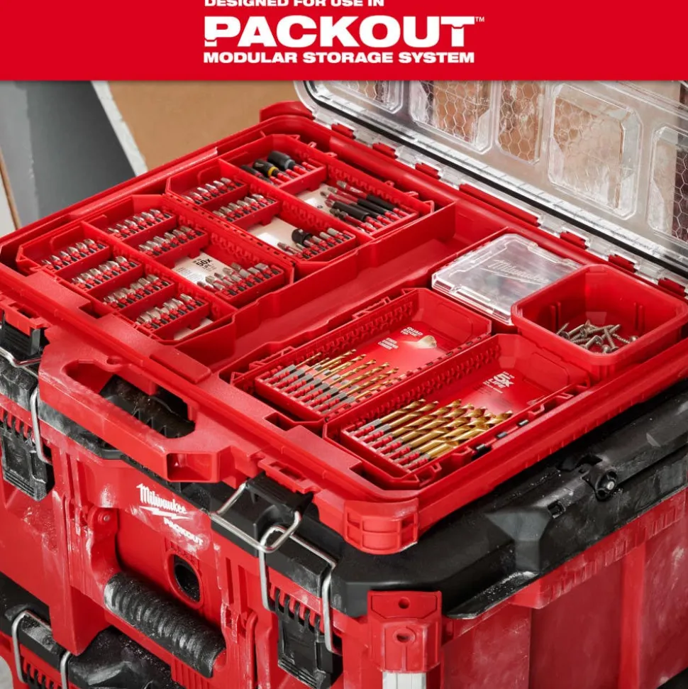 Milwaukee SHOCKWAVE Impact Duty Drill and Drive Set - 60 Piece 48-32-4097