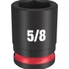 Milwaukee Shockwave Impact Duty 3/8'' Drive 5/8" Standard 6 Point Socket 49-66-6108