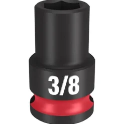 Milwaukee Shockwave Impact Duty 3/8'' Drive 3/8" Standard 6 Point Socket 49-66-6104