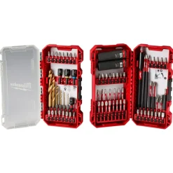 Milwaukee SHOCKWAVE Impact Duty Drill, Drive & Fasten Set - 75 Piece 48-32-4098