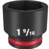 Milwaukee Shockwave Impact Duty 1/2" Drive 1-9/16" Standard 6 Point Socket 49-66-6219