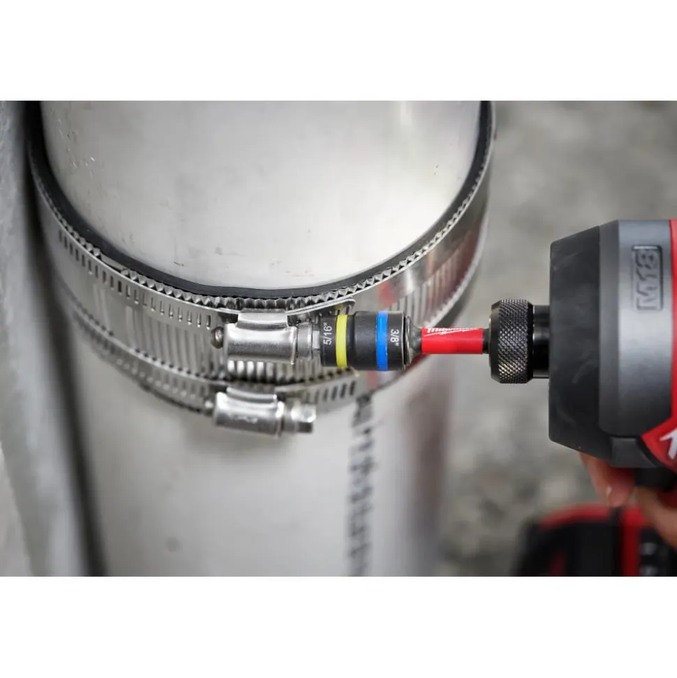 Milwaukee SHOCKWAVE Impact Duty QUIK-CLEAR 2-in-1 Magnetic Nut Driver Set 2PC 49-66-4565