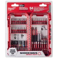 Milwaukee SHOCKWAVE Impact Duty Driver Bit Set- 54 Piece 48-32-4010