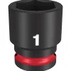 Milwaukee Shockwave Impact Duty 1/2" Drive 1" Standard 6 Point Socket 49-66-6210