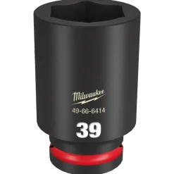 Milwaukee Shockwave Impact Duty 3/4" Drive 39mm Deep 6 Point Socket 49-66-6414