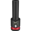 Milwaukee Shockwave Impact Duty 1/2" Drive 9mm Deep 6 Point Socket 49-66-6270