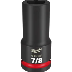 Milwaukee Shockwave Impact Duty 3/4" Drive 7/8" Deep 6 Point Socket 49-66-6337