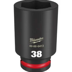 Milwaukee Shockwave Impact Duty 3/4" Drive 38mm Deep 6 Point Socket 49-66-6413