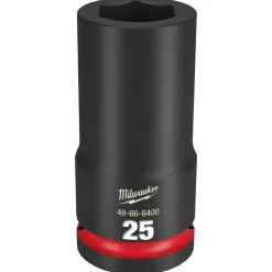 Milwaukee Shockwave Impact Duty 3/4" Drive 25mm Deep 6 Point Socket 49-66-6400
