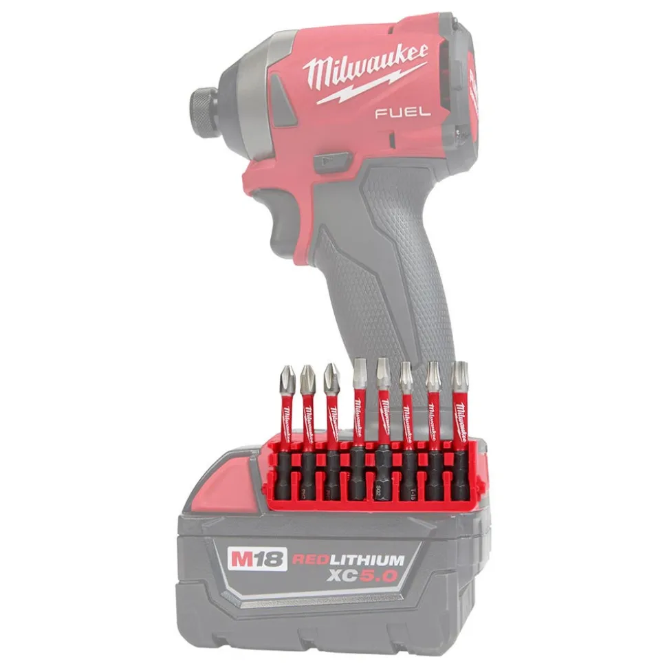 Milwaukee Small & Medium PACKOUT Compatible Case Rows for Impact Driver Accessories 5PK 48-32-9933
