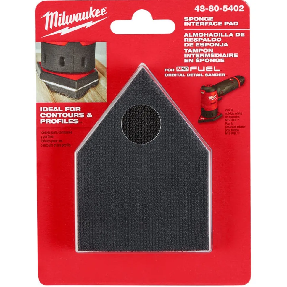 Milwaukee Soft Interface Pad for M12 FUEL Orbital Detail Sander 48-80-5402