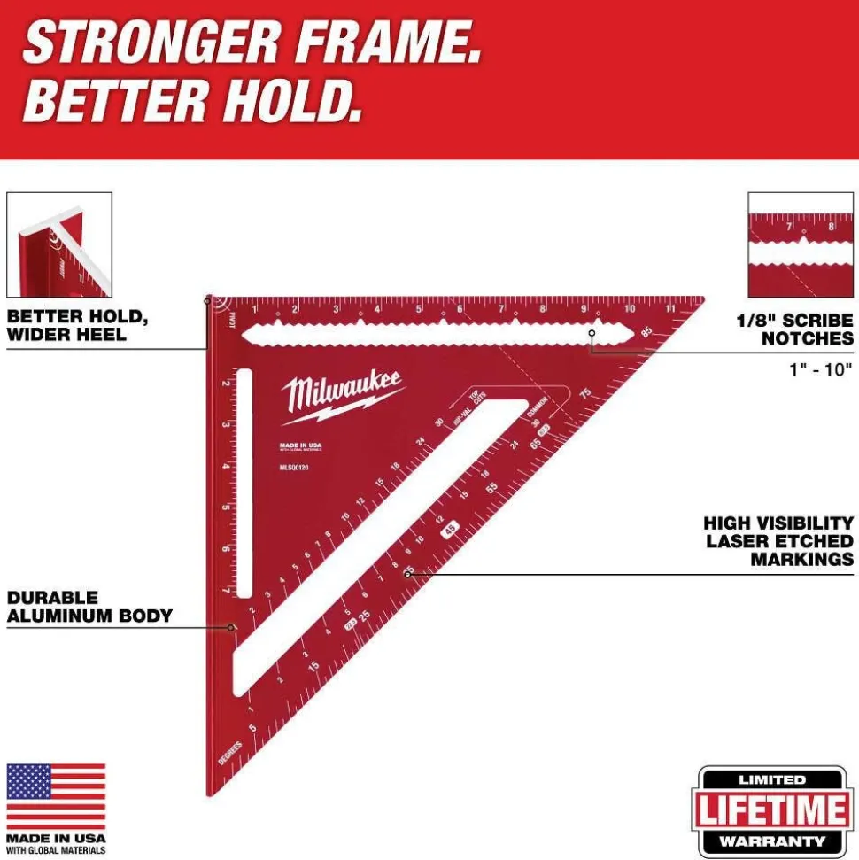 Milwaukee Tool 12" Rafter Square MLSQ0120