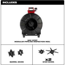 Milwaukee Tool 325’ Stiff Modular Pipeline Inspection Reel 3976-20