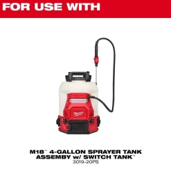 Milwaukee Tool Backpack Sprayer Hose Handle and Wand Assembly 49-16-2804