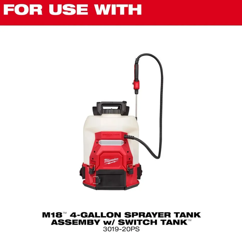 Milwaukee Tool Backpack Sprayer Hose Handle and Wand Assembly 49-16-2804