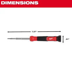 Milwaukee Tool 14-in-1 Precision Multi-Bit Screwdriver 48-22-2933