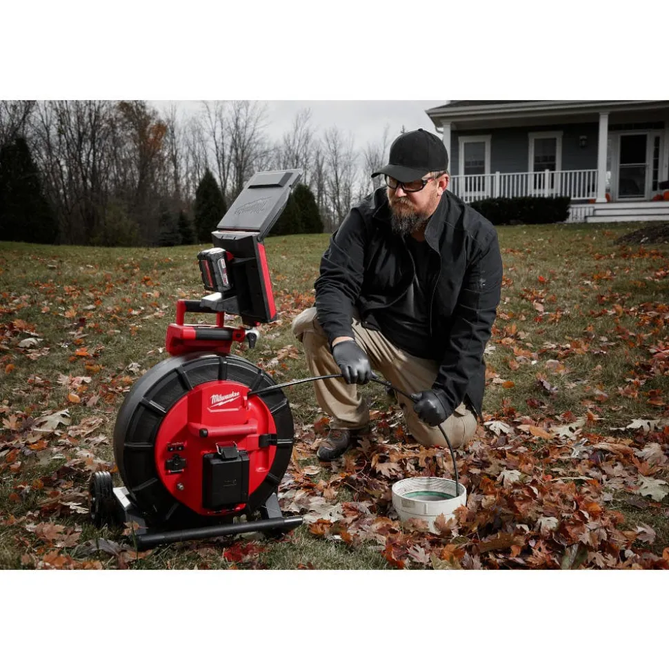 Milwaukee Tool M18 200’ Mid-Stiff Modular Pipeline Inspection System 3975-22