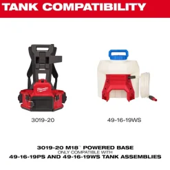 Milwaukee Tool M18 4-Gallon Water Supply Kit w/ SWITCH TANK™ 3019-21WS