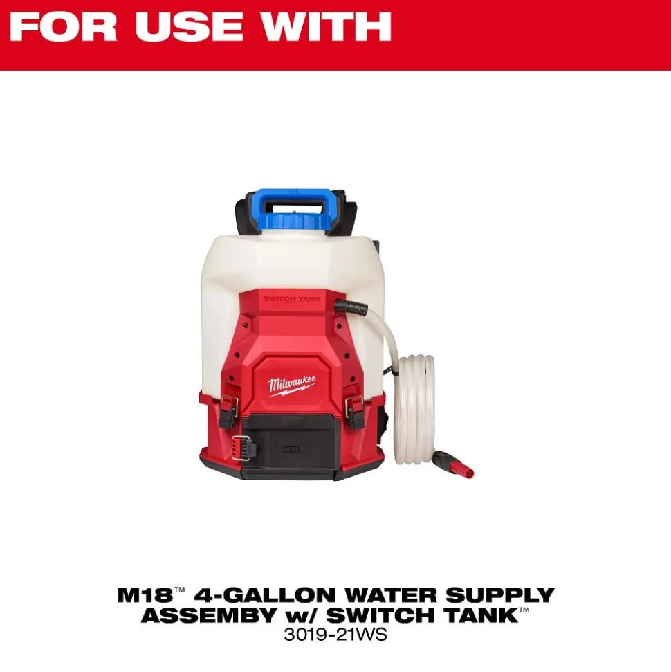 Milwaukee Tool Water Supply 10' Hose Assembly w/ Quick-Connect 49-16-2805