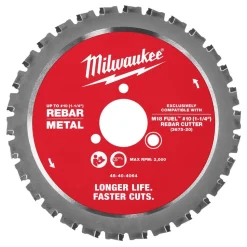 Milwaukee Tools #10 (1-1/4") Rebar Cutting Blade 48-40-4064