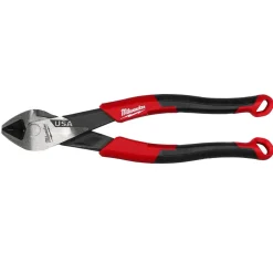 Milwaukee Tools 8" Angled Head Diagonal Comfort Grip Cutting Pliers (USA) MT558A