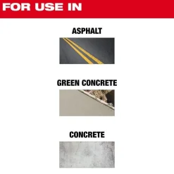 Milwaukee Tools 14" Asphalt & Green Concrete Segmented 49-93-7240