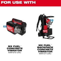 Milwaukee Tools 1-1/4" Concrete Vibrator Short Head 48-37-5012S