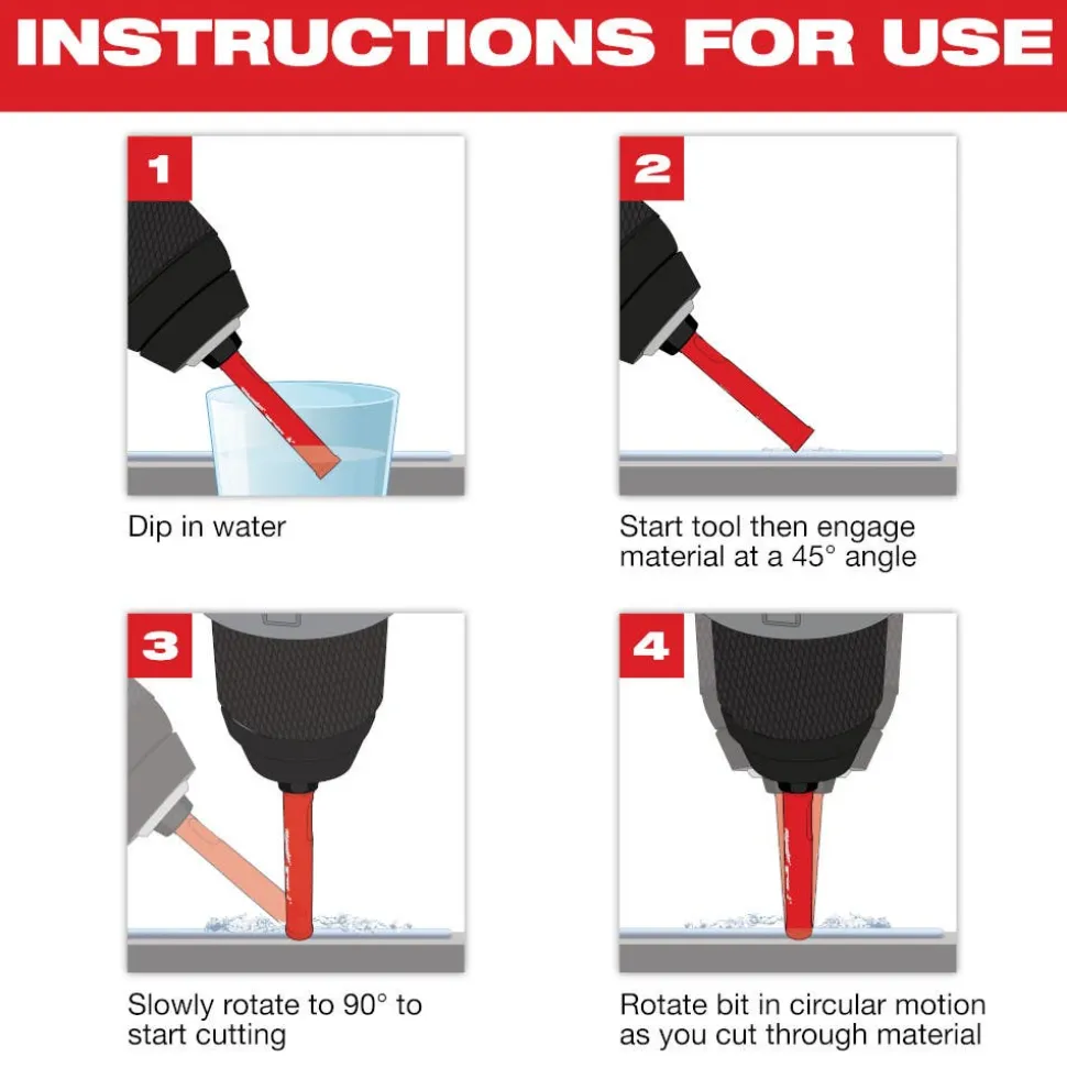 Milwaukee Tools 5/16" Diamond Max Hole Saw Bit 49-56-0507