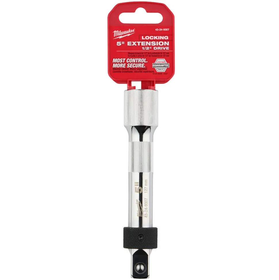Milwaukee Tools 1/2" Drive 5" Locking Extension 43-24-9307