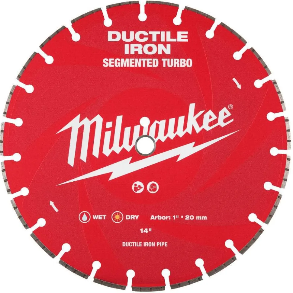 Milwaukee Tools 14" Ductile Iron Segmented 49-93-7340