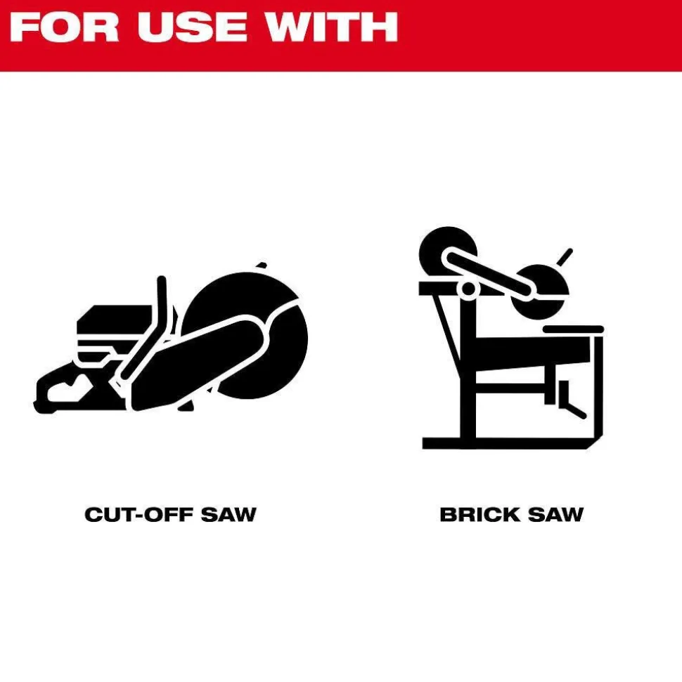 Milwaukee Tools 14" Ductile Iron Segmented 49-93-7340