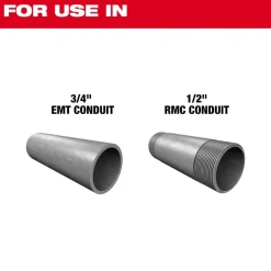 Milwaukee Tools 3/4” EMT / 1/2” RMC Conduit Bending Shoe 49-16-0034