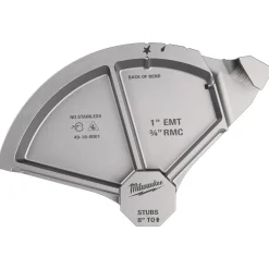 Milwaukee Tools 1” EMT / 3/4” RMC Conduit Bending Shoe 49-16-0001