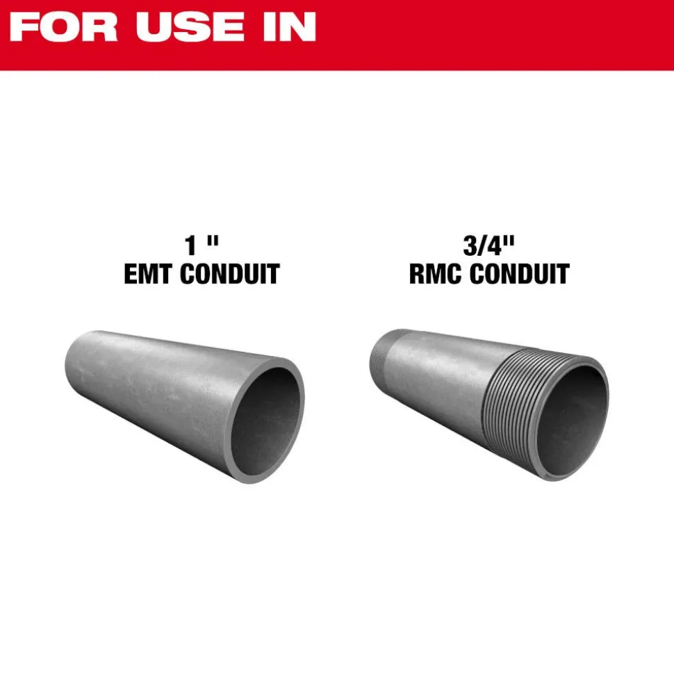 Milwaukee Tools 1” EMT / 3/4” RMC Conduit Bending Shoe 49-16-0001