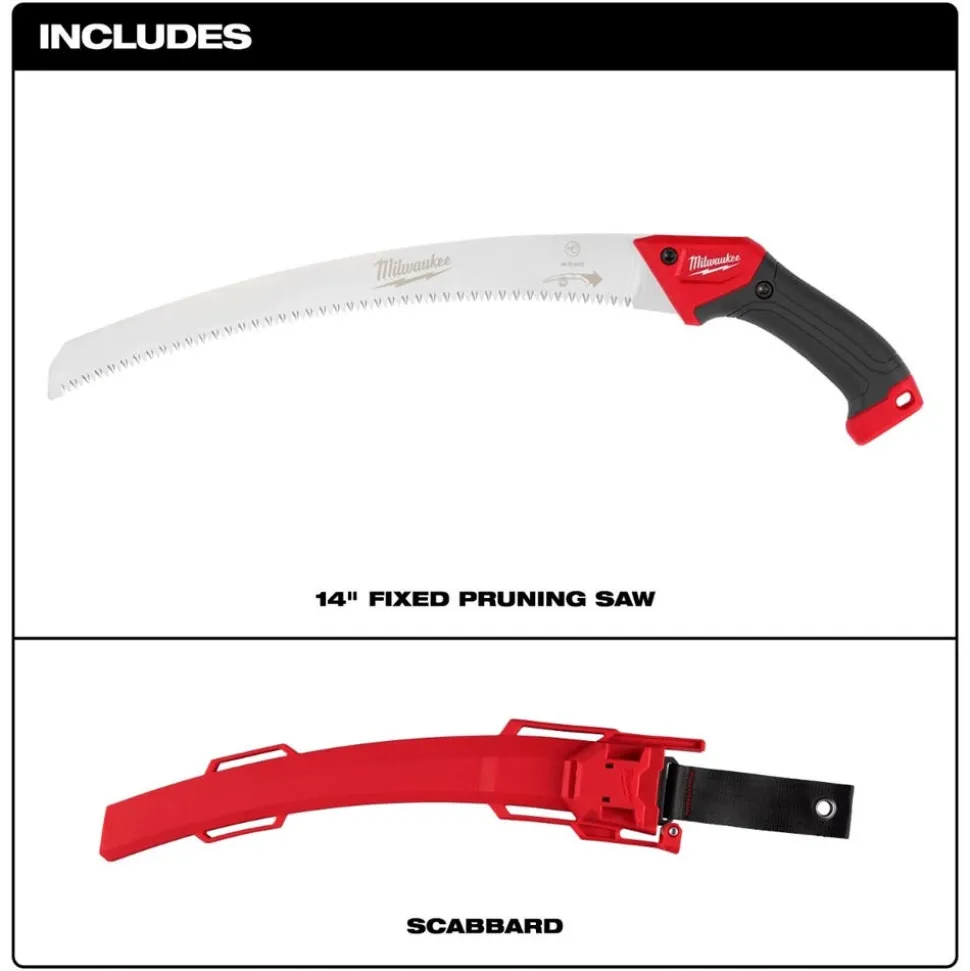 Milwaukee Tools 14" Fixed Pruning Saw 48-22-9372