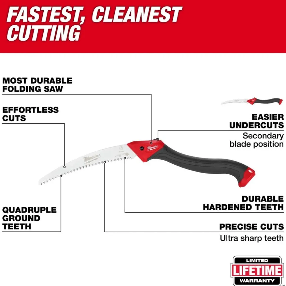 Milwaukee Tools 10" Folding Pruning Saw 48-22-9371