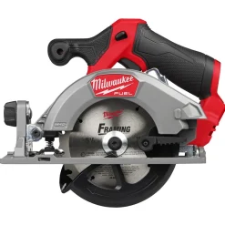 Milwaukee Tools (2) M12 REDLITHIUM HIGH OUTPUT XC5.0 Battery Pack and M12 FUEL 5-3/8" Circular Saw KIT-48-11-2450-48-11-2450-2521-20