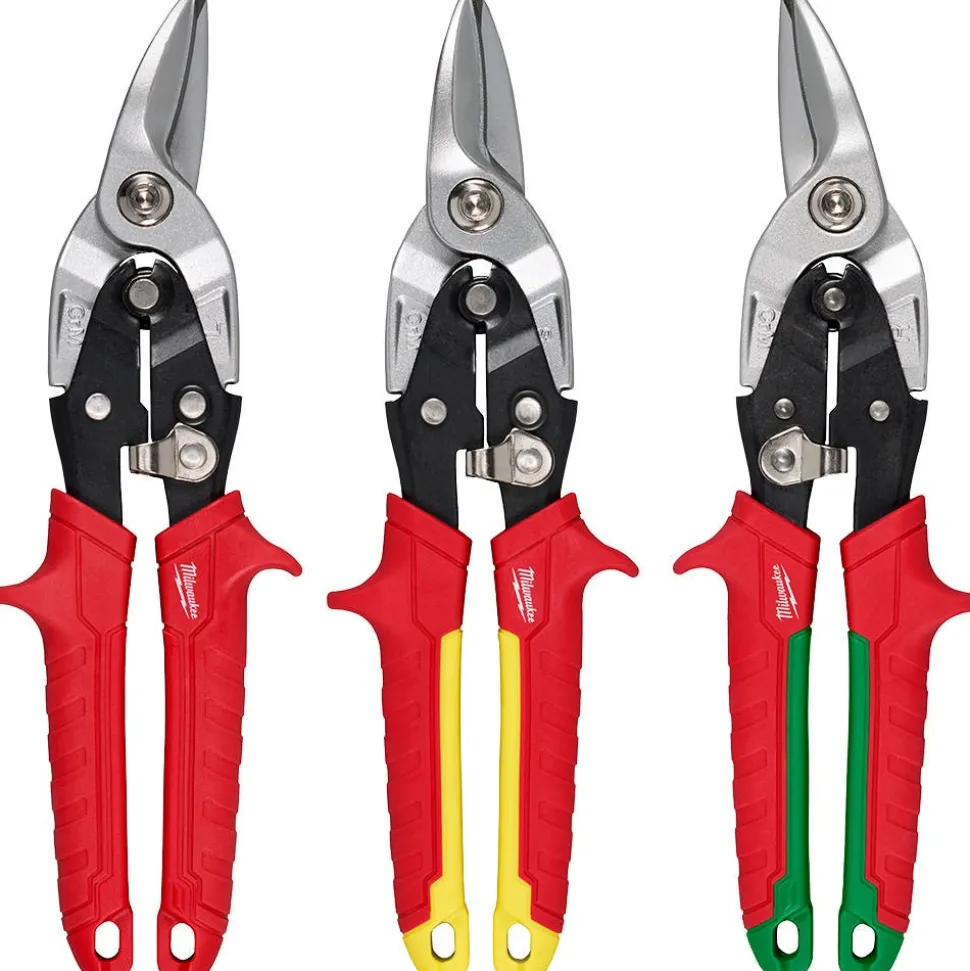 Milwaukee Tools 3 Piece Aviation Snip Set 48-22-4563