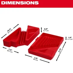 Milwaukee Tools 15 Piece SAE Combination Wrench Set with PACKOUT Compact Organizer 48-22-9484