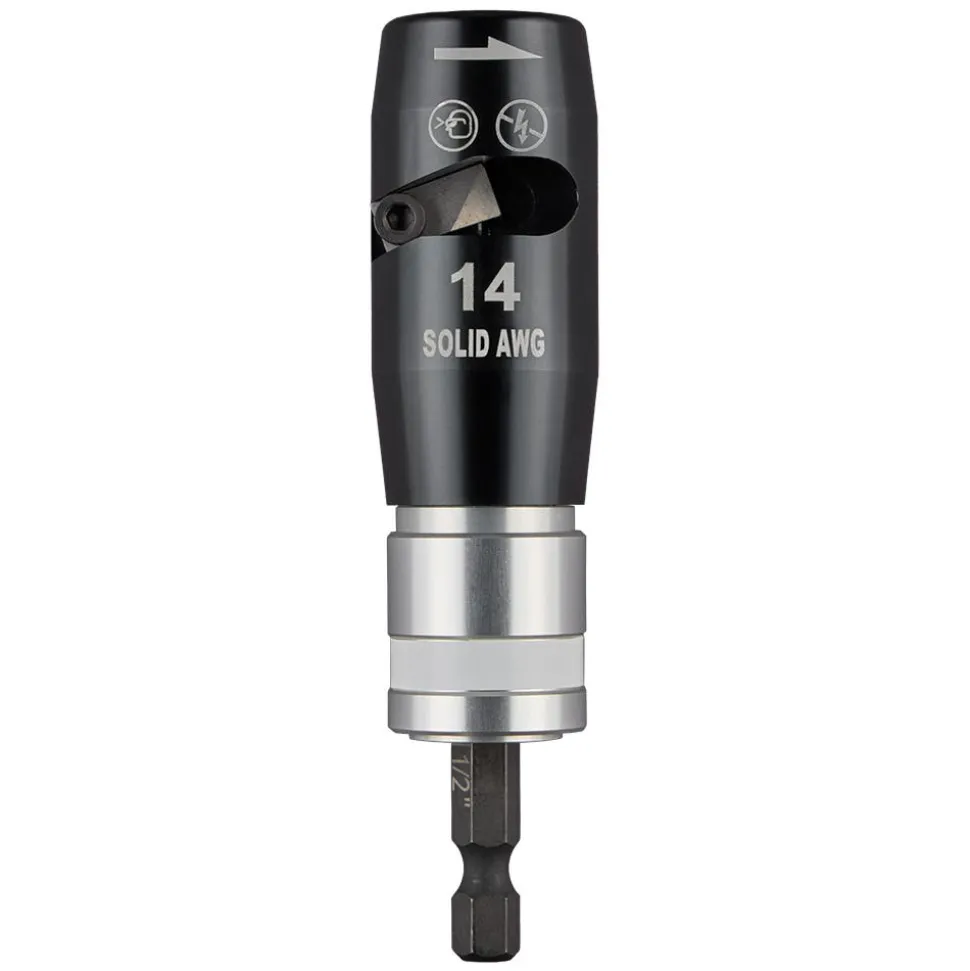 Milwaukee Tools 14 Solid AWG Wire Stripper 48-32-6404