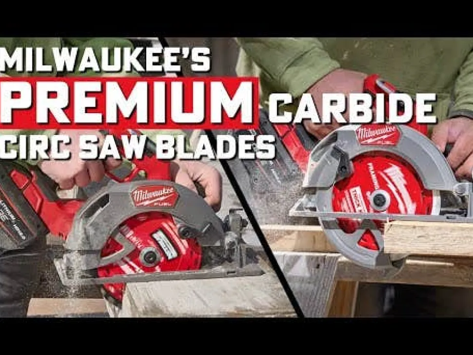 Milwaukee Tools 7-1/4” 24T NITRUS Carbide Framing & Demolition Circular Saw Blade 48-41-0750 (48-40-0750)